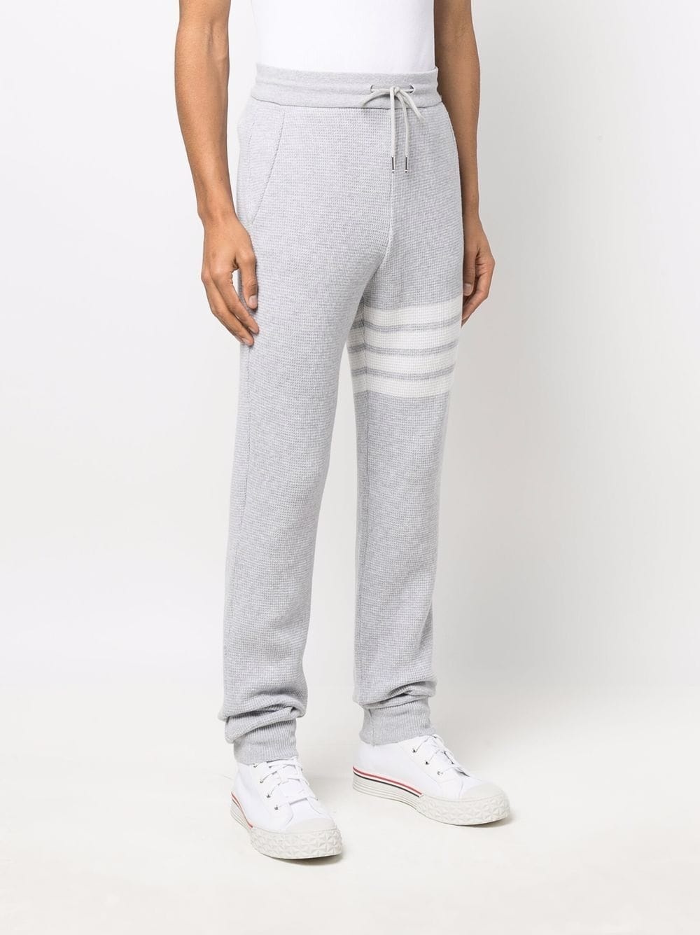 4-Bar knitted track pants - 3