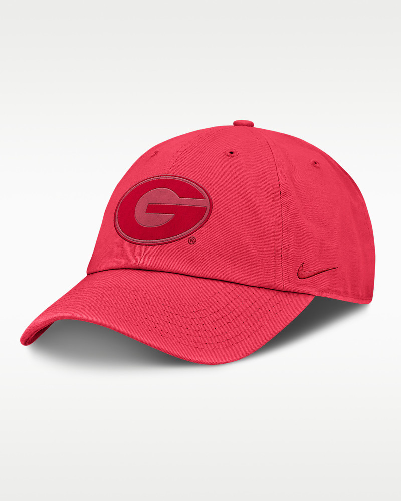 Georgia Primetime Campus Club Toned Men's Nike College Adjustable Hat 1