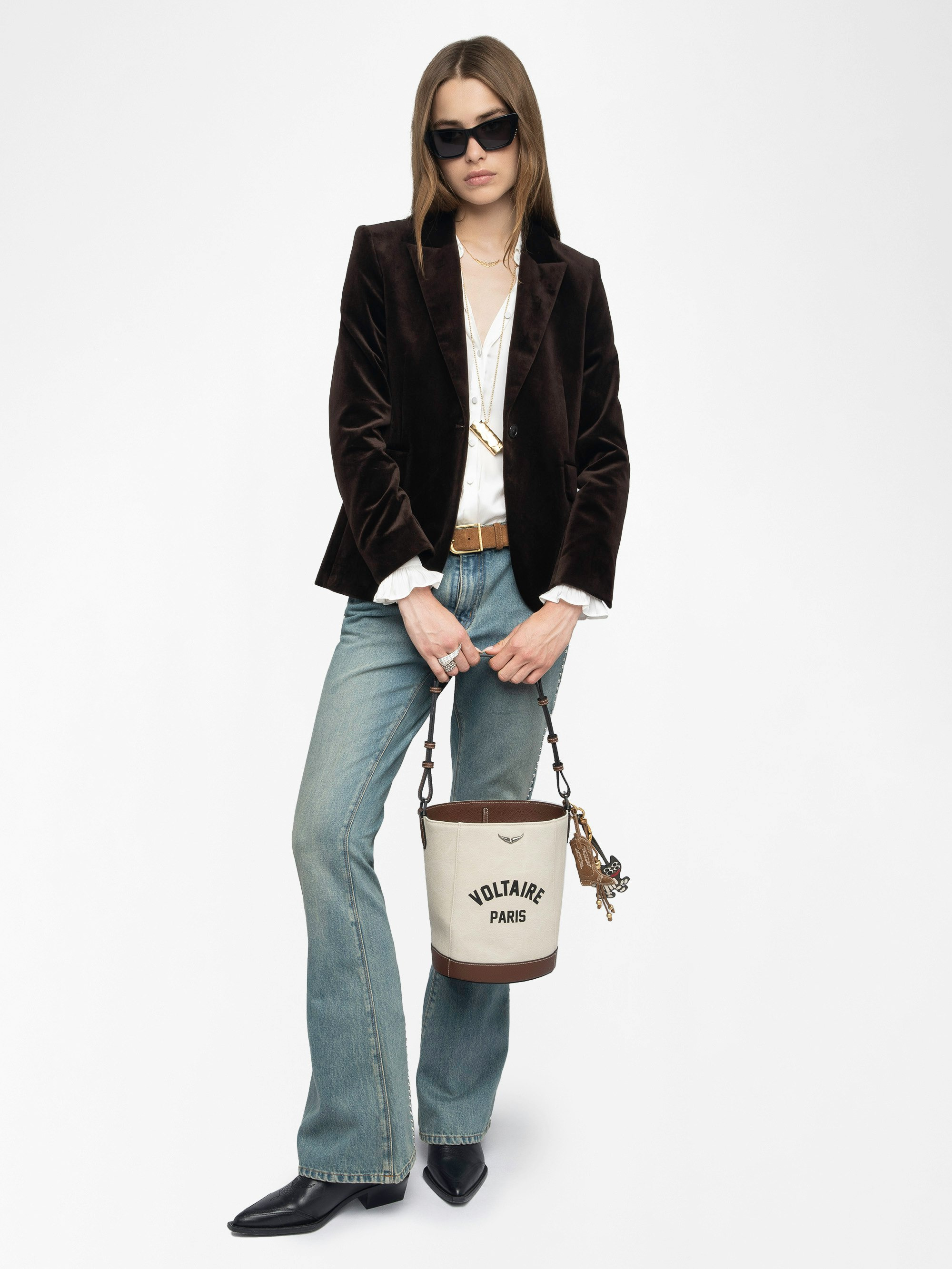 Vavy Velvet Blazer - 4