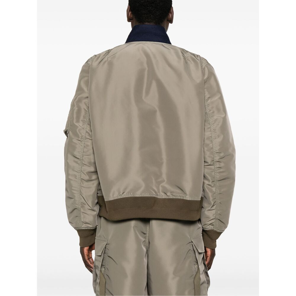 Sacai Green Jackets - Bomber Jackets Men - 3