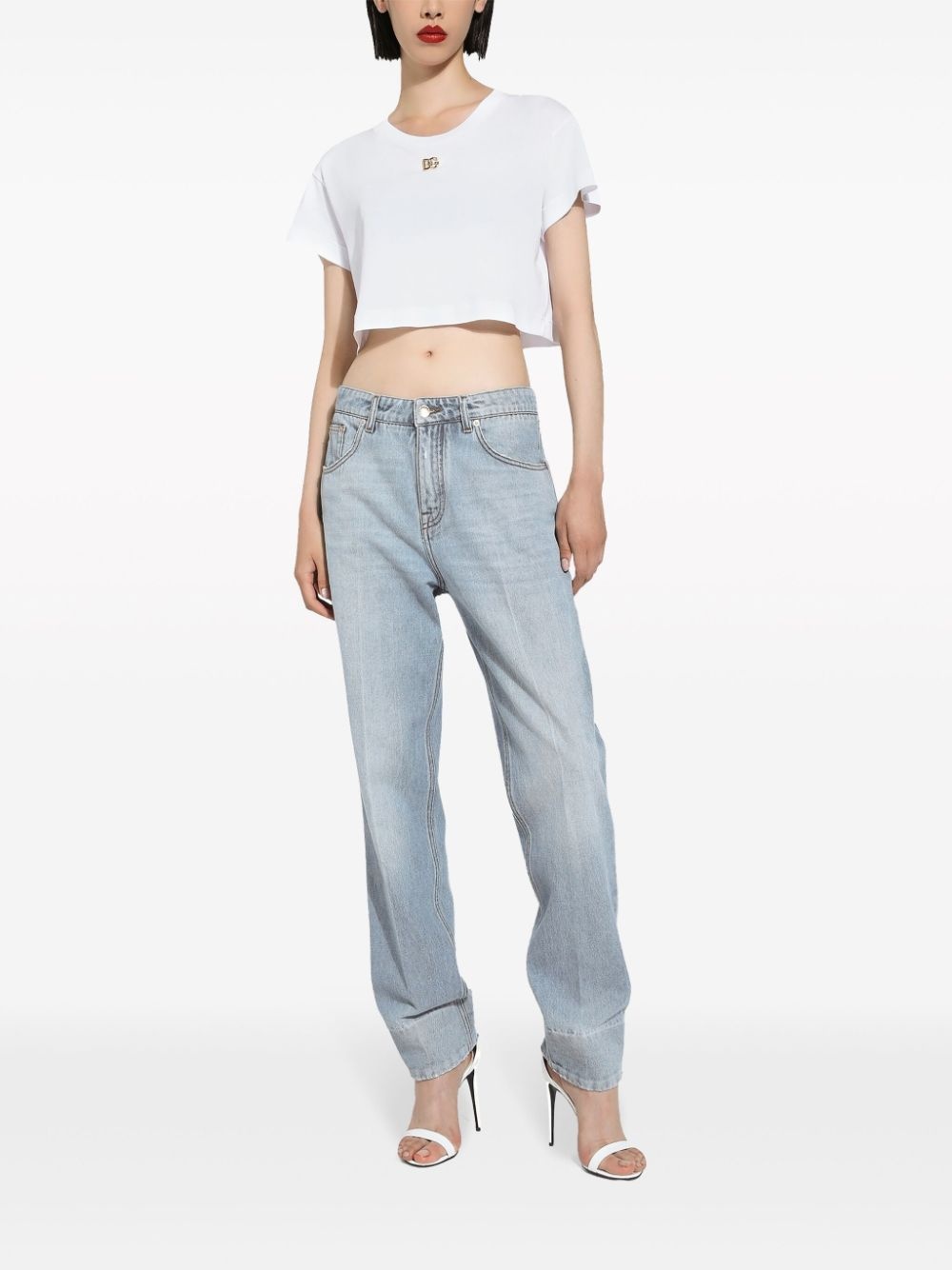 mid-rise boyfriend-fit jeans - 3