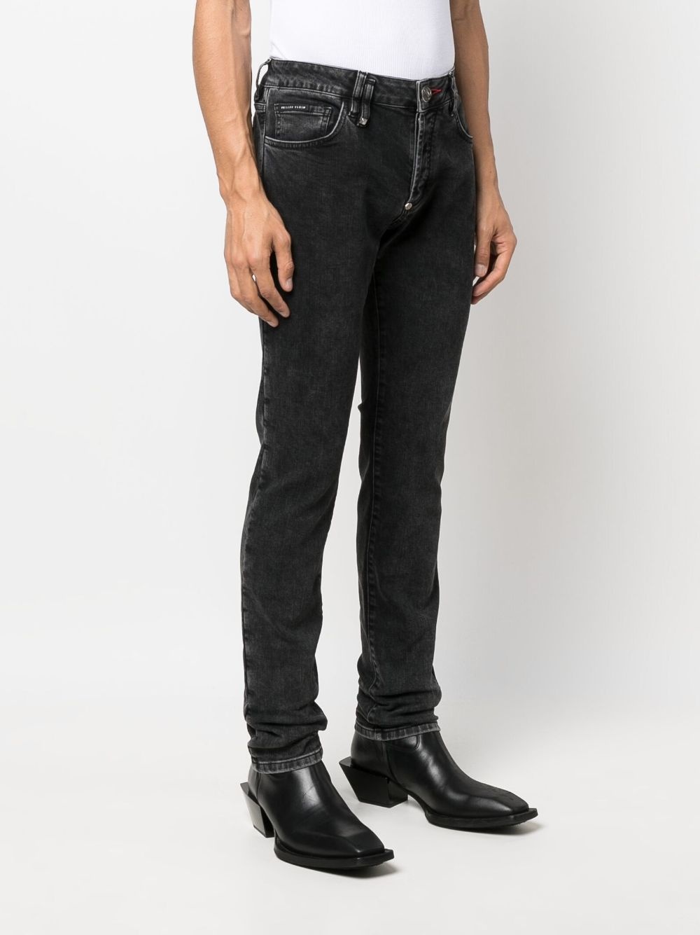 Iconic Plein straight-leg jeans - 3