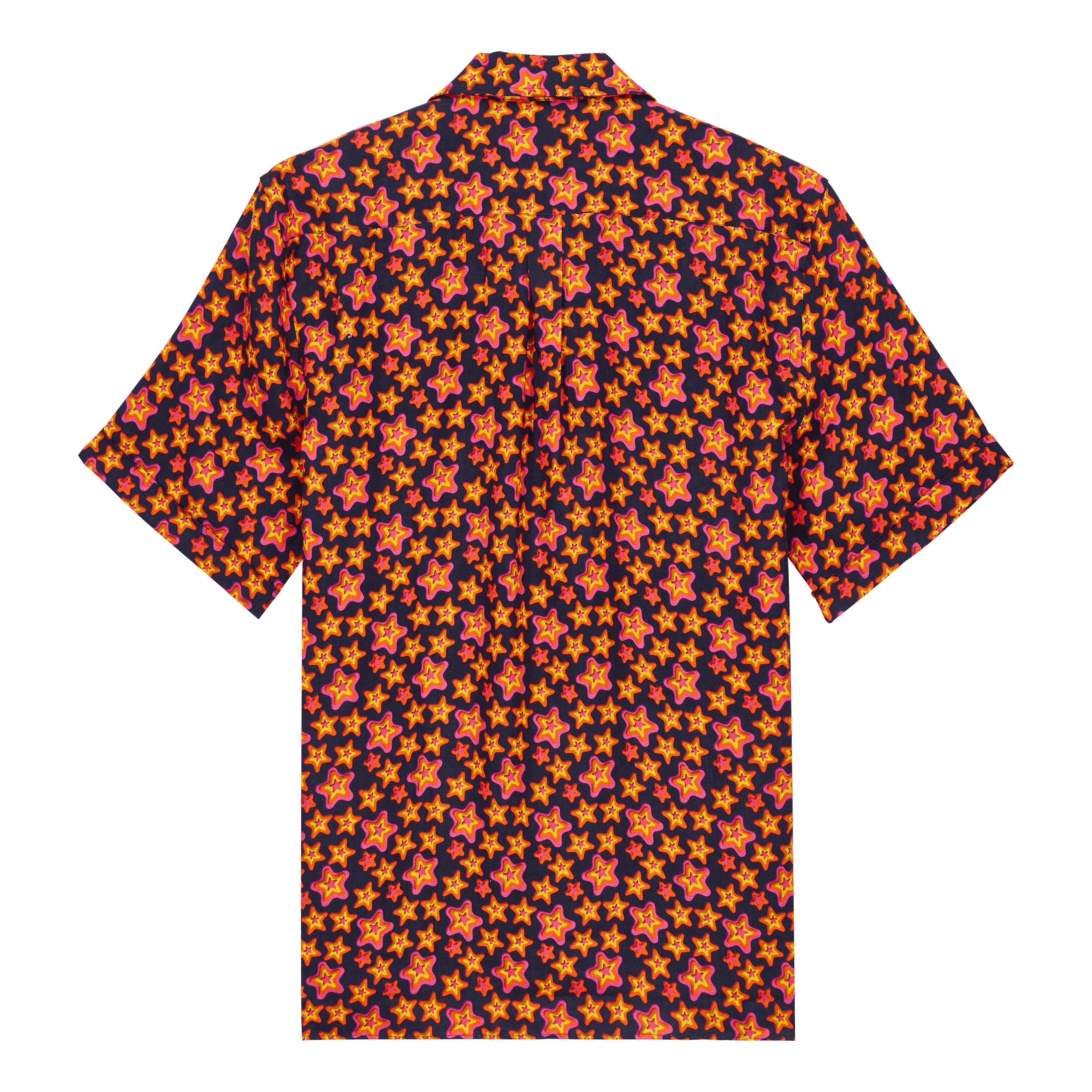 Men Bowling Linen Shirt Stars Gift - 2