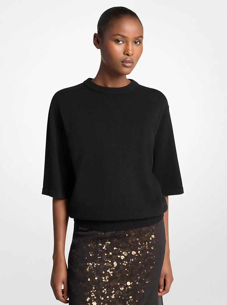 Cashmere T-Shirt - 1