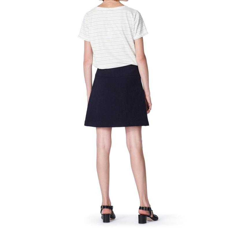 SALLIE T-SHIRT - JERSEY WITH METALIZED STRIPES - A.P.C. READY-TO-WEAR 4