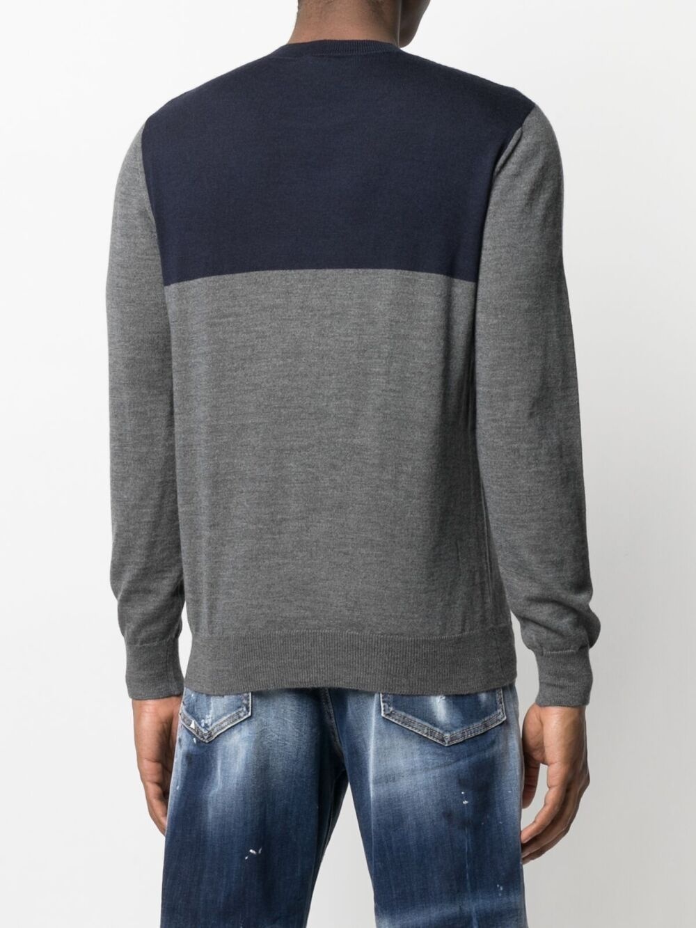 DSQ2 two-tone jumper - 4