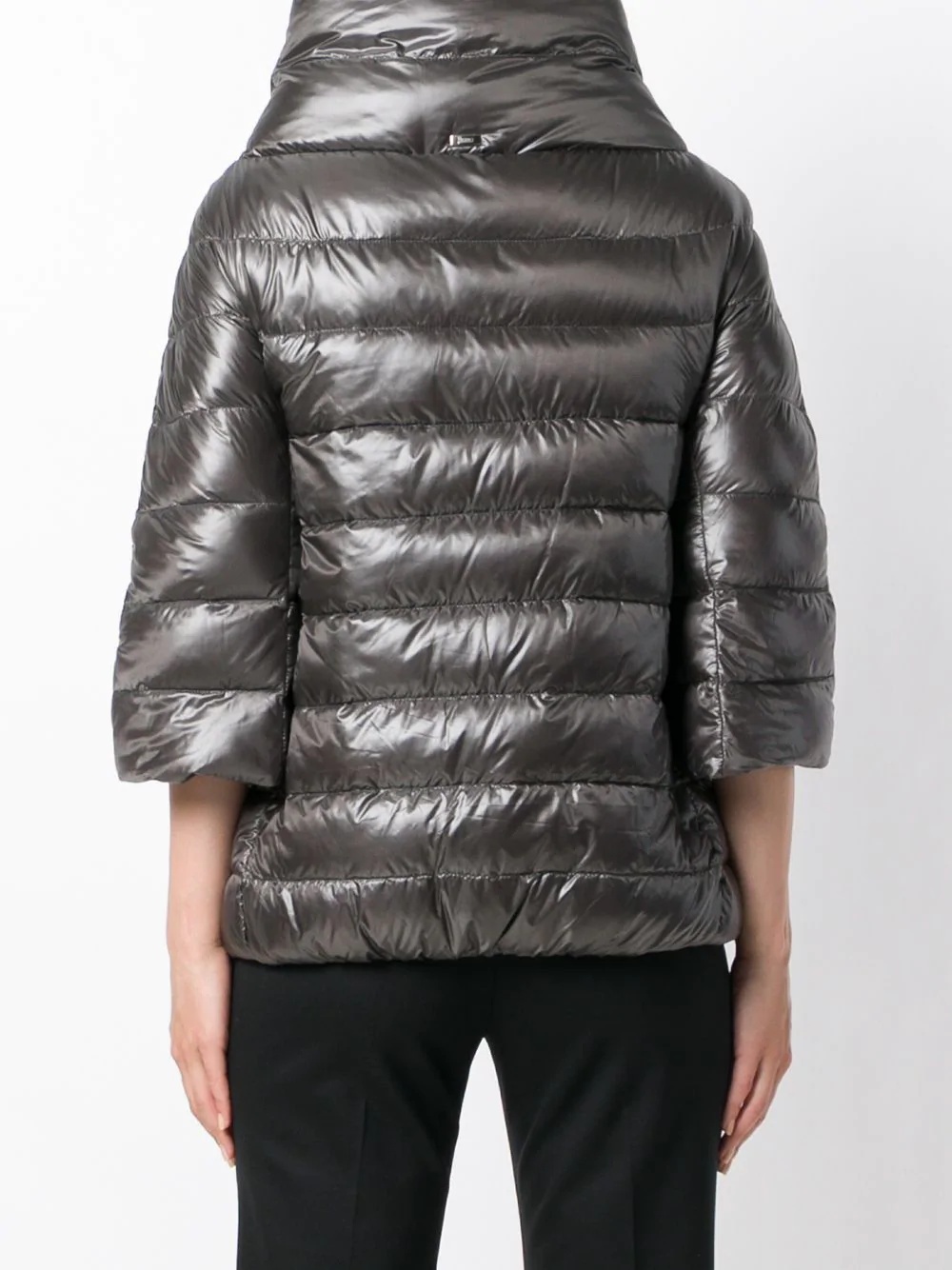 feather down puffer jacket - 4