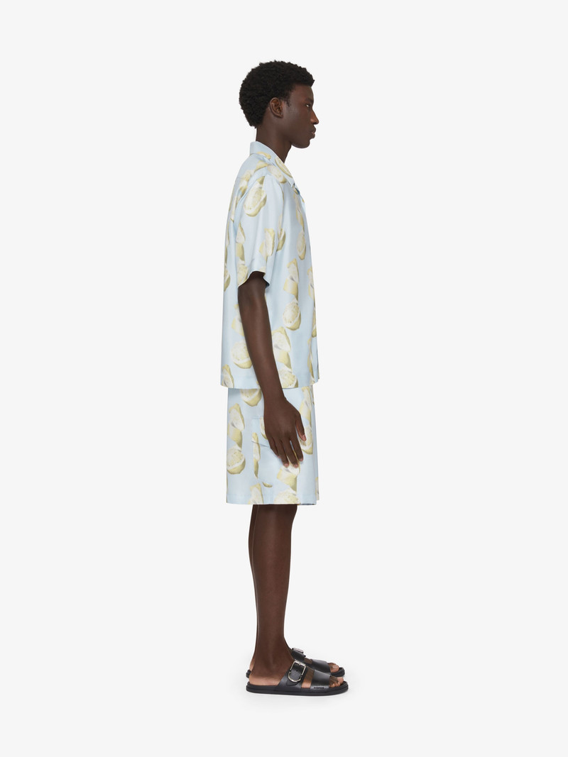 SILK에 BERMUDA SHORTS에 인쇄 3