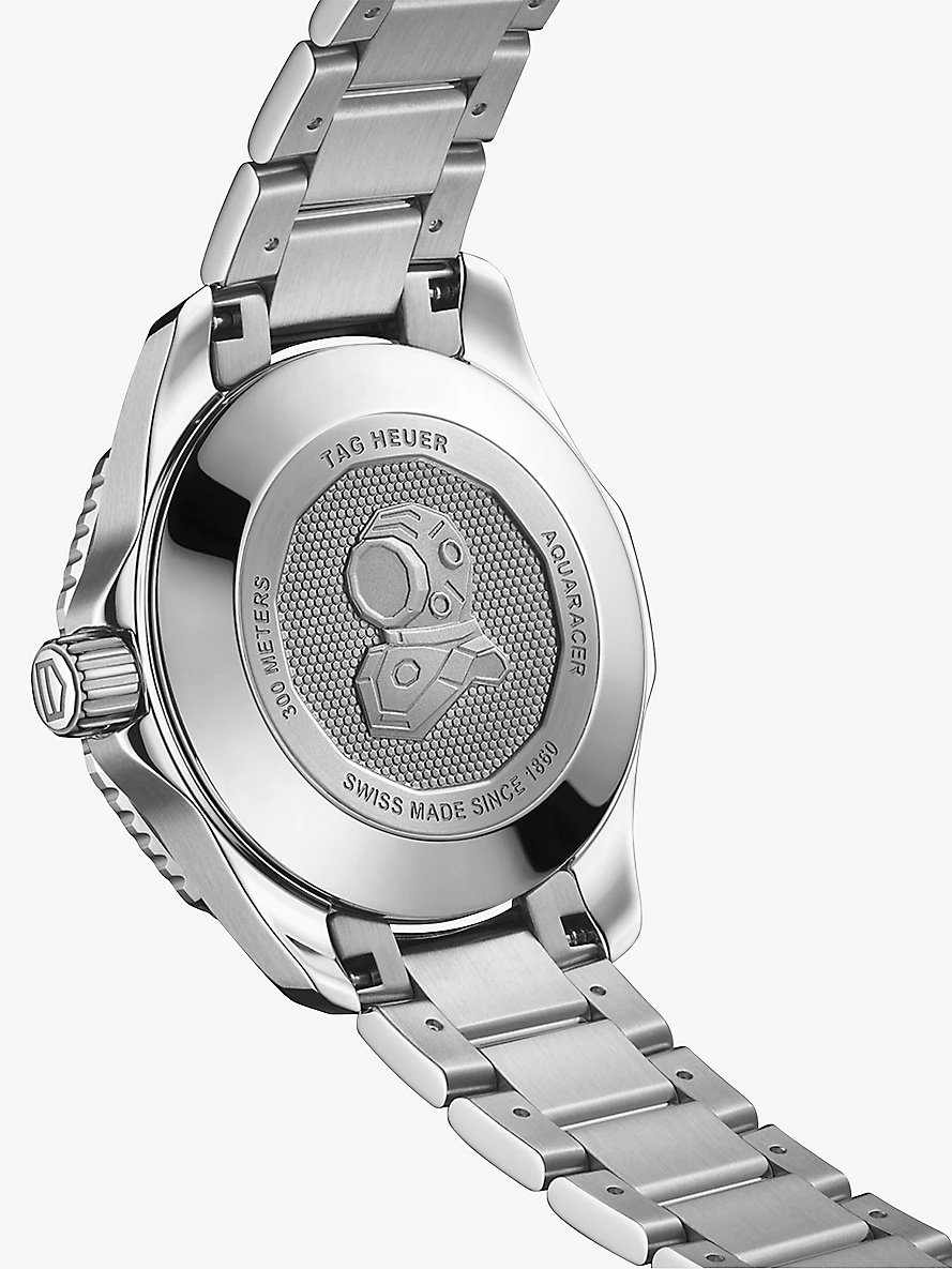 WBP231K.BA0618 Aquaracer Professional 300 Date stainless-steel and 0.078ct diamond automatic watch - 3