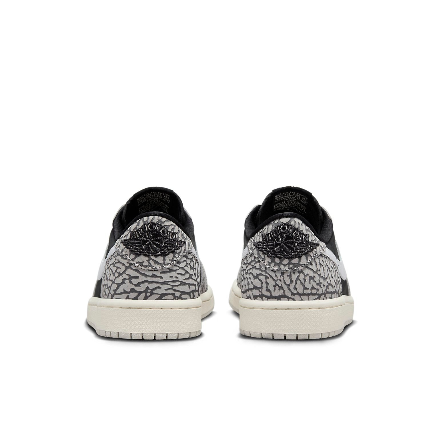 Air Jordan 1 Retro Low OG 'Black Cement' CZ0790-001 - 5