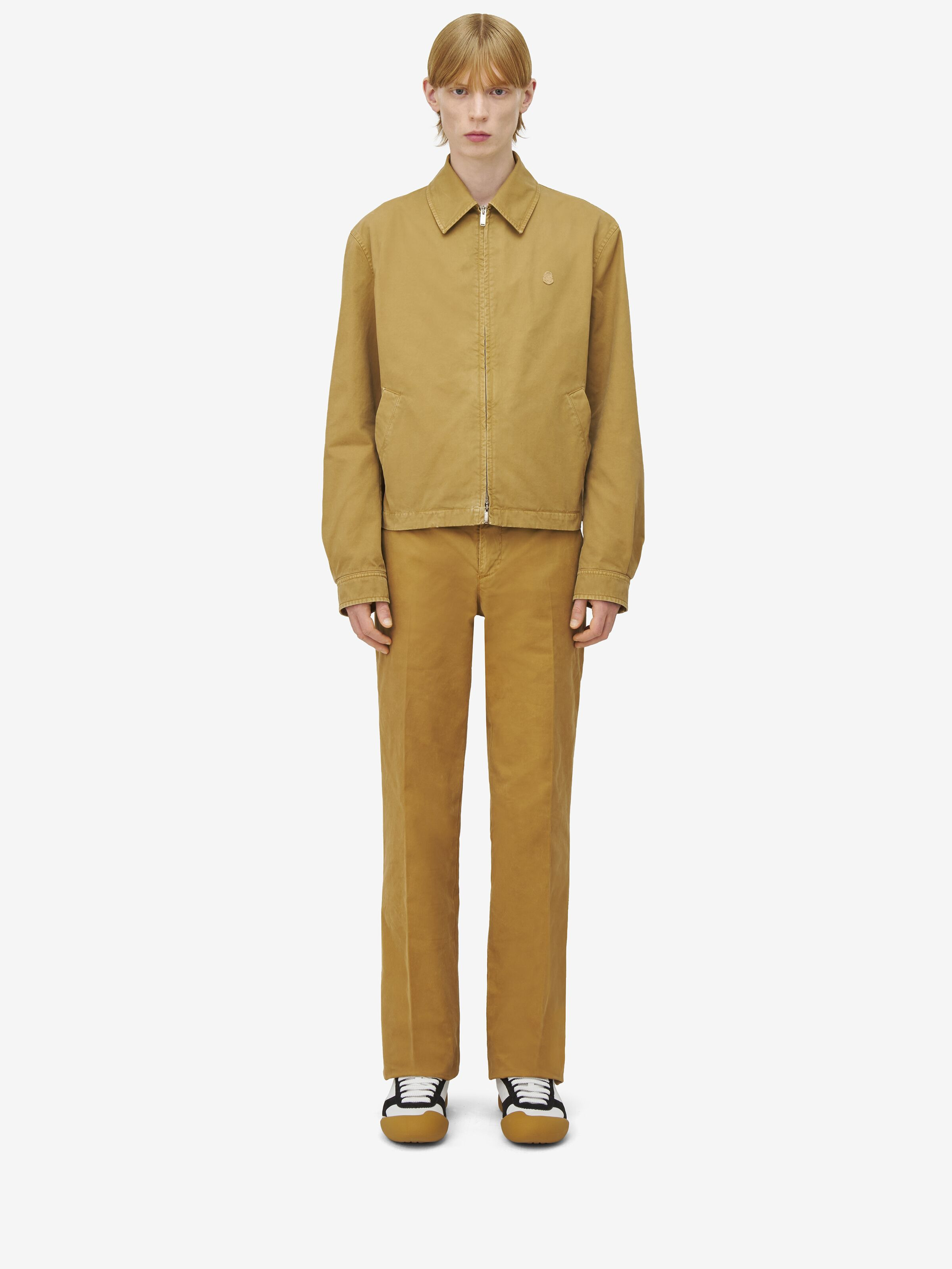 Low-Waisted Chino Trousers - 2