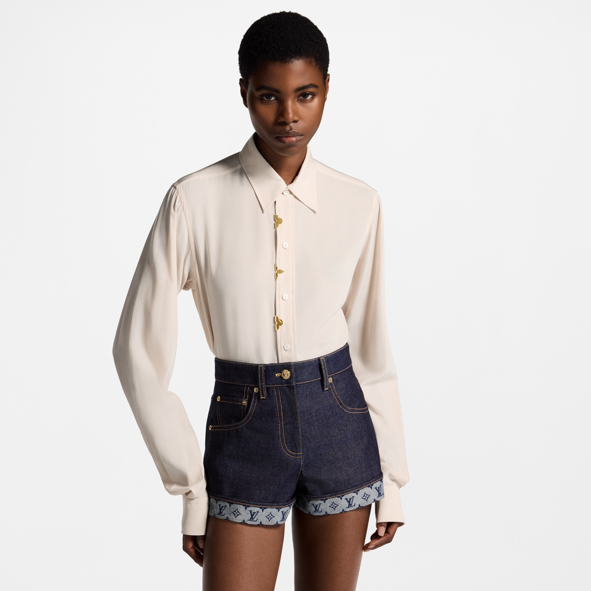 Monogram Accent Shirt - 4