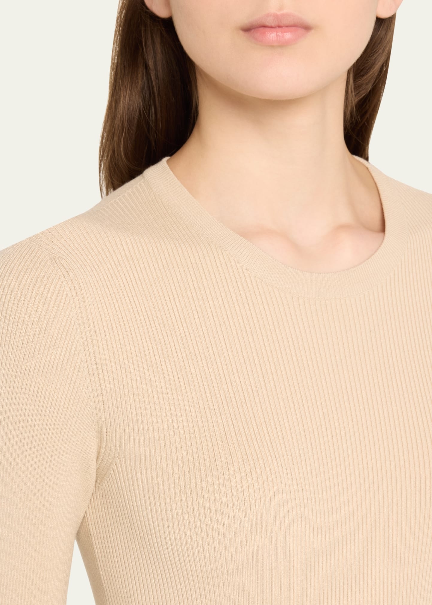 Colorblock Ribbed Sweater - 5