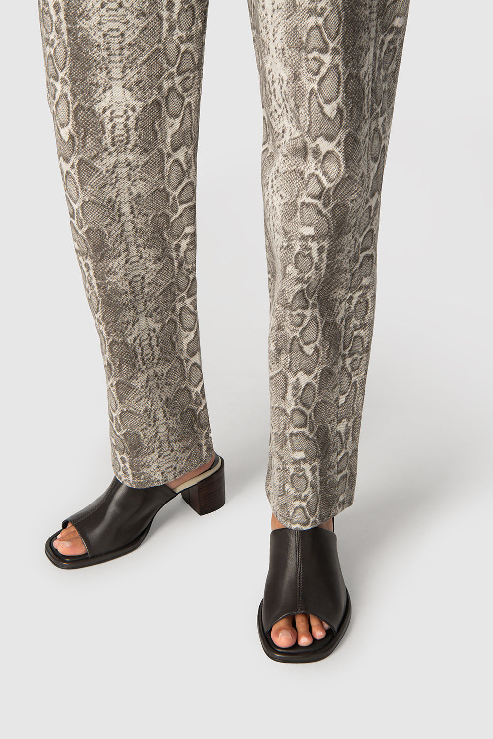 Francisco Ristretto and Limewash Leather Mule - 6