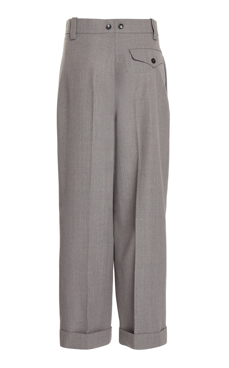 high-waist tailored 바지 6