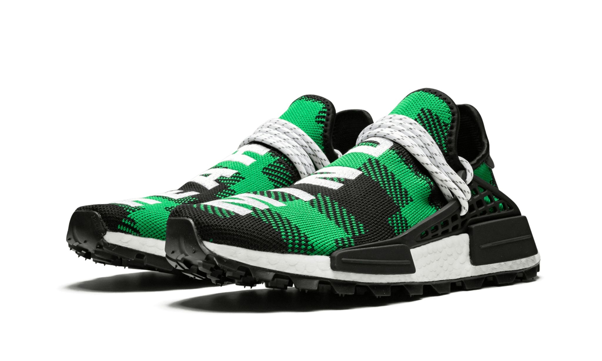 NMD Humanrace "Pharrell Williams X Billionaire Boys Club - Plaid Pack Green" - 2