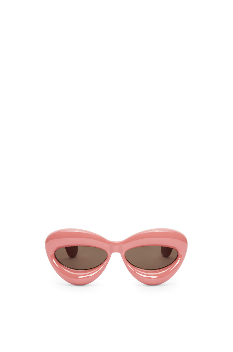 Inflated cateye sunglasses in nylon - 1