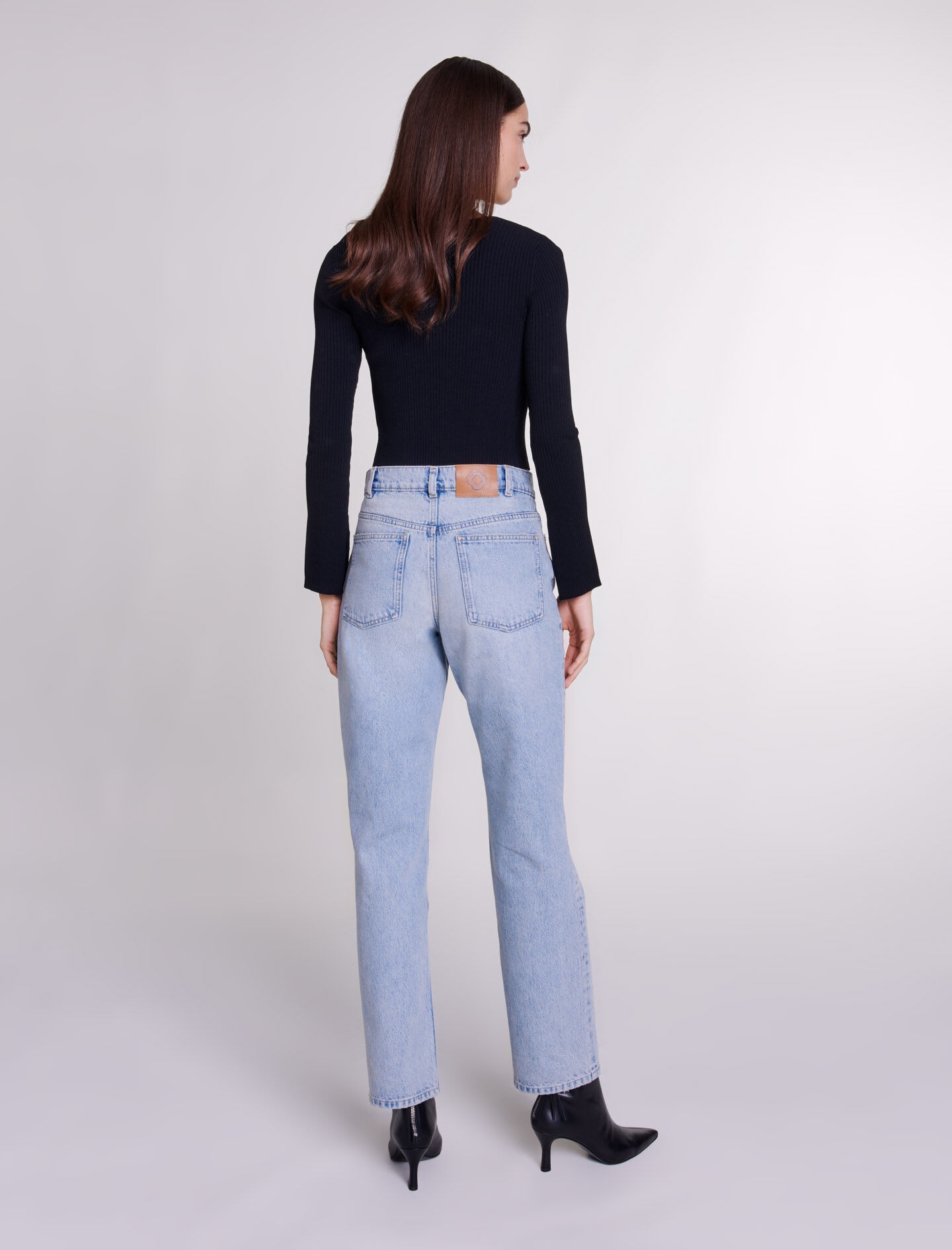 Stretch knit twin set - 4