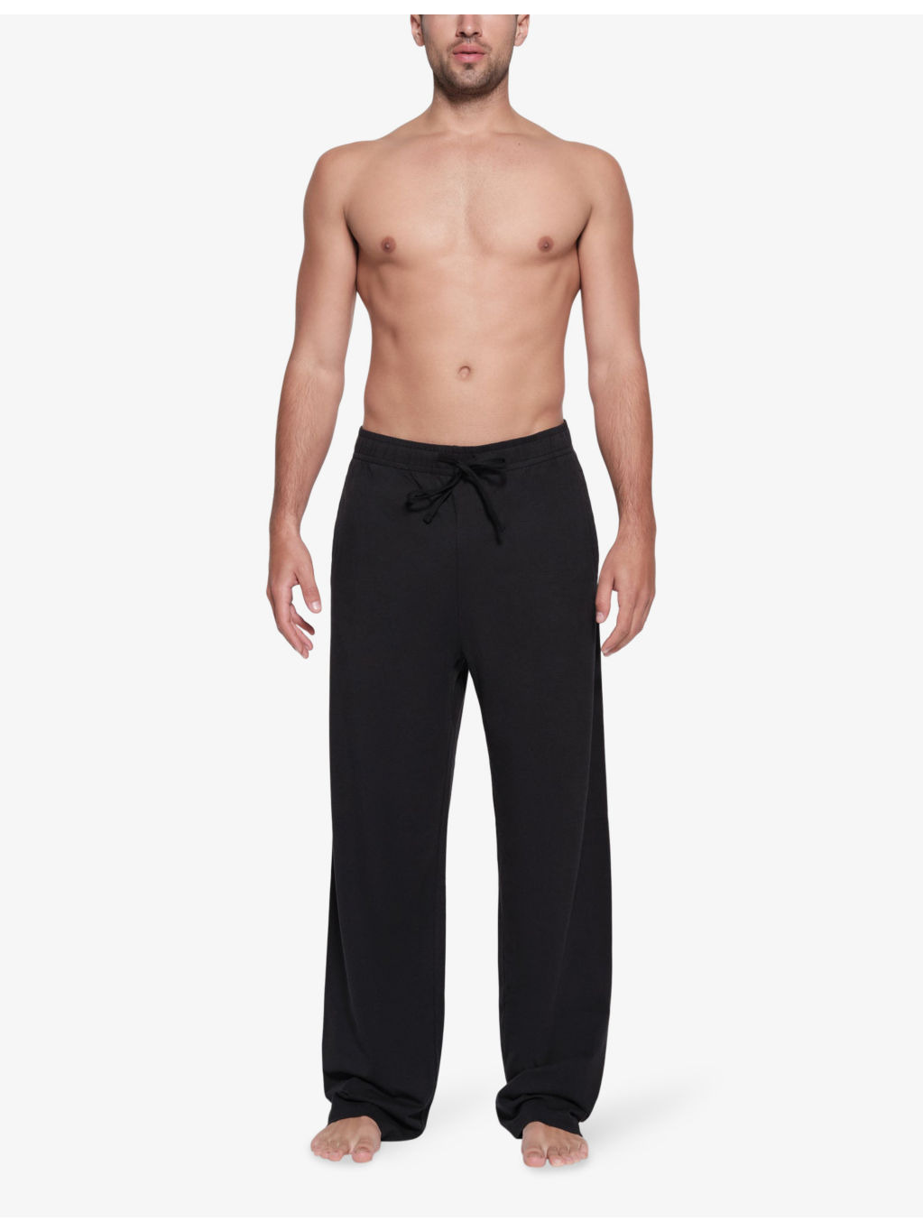 Soft-knit lounge straight-leg relaxed-fit cotton-blend jogging bottoms - 2