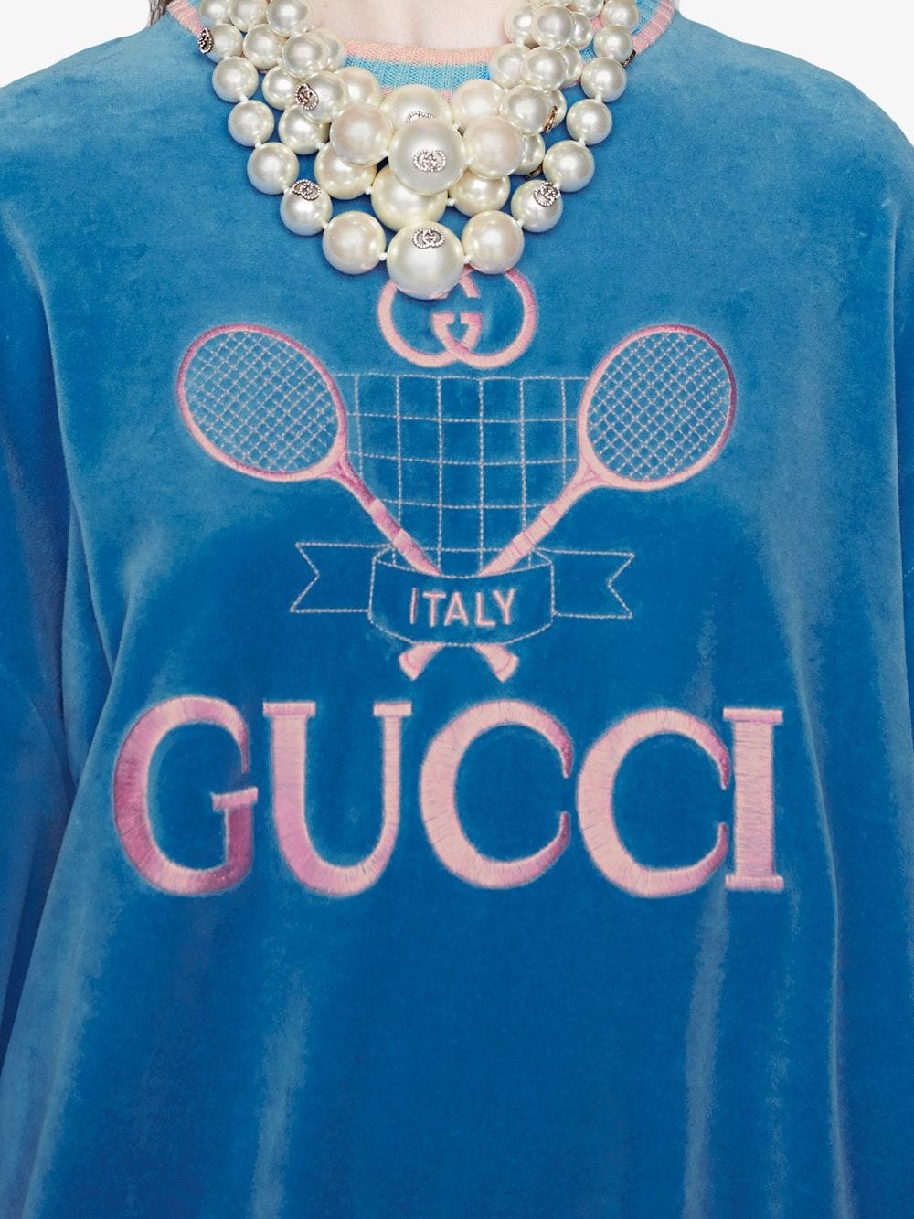 Sweatshirt with Gucci Tennis - 5