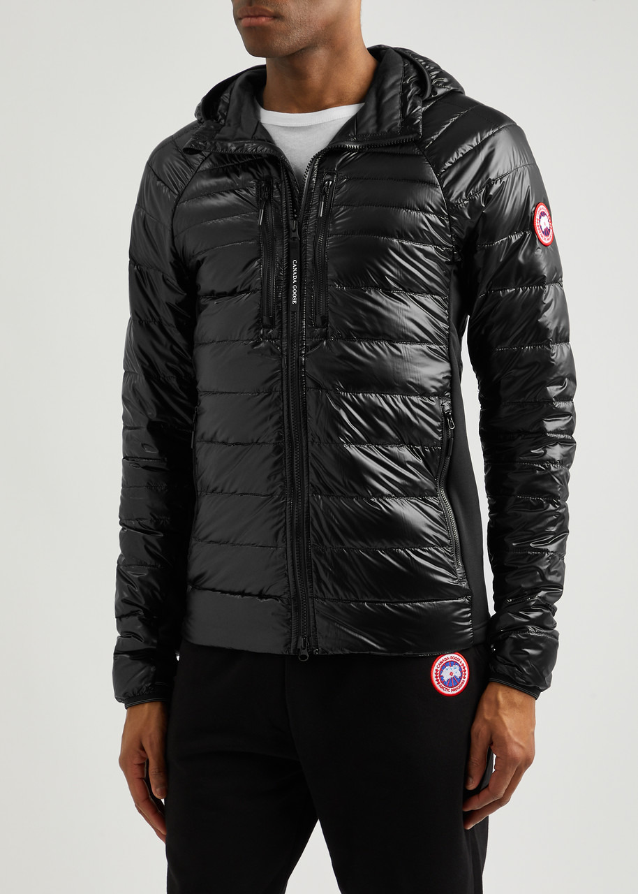 Hybridge Lite black hooded shell jacket - 8