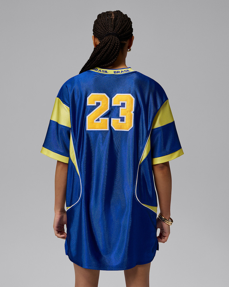 Jordan Jordan Brooklyn Women's Brazil Jersey Dress outlook