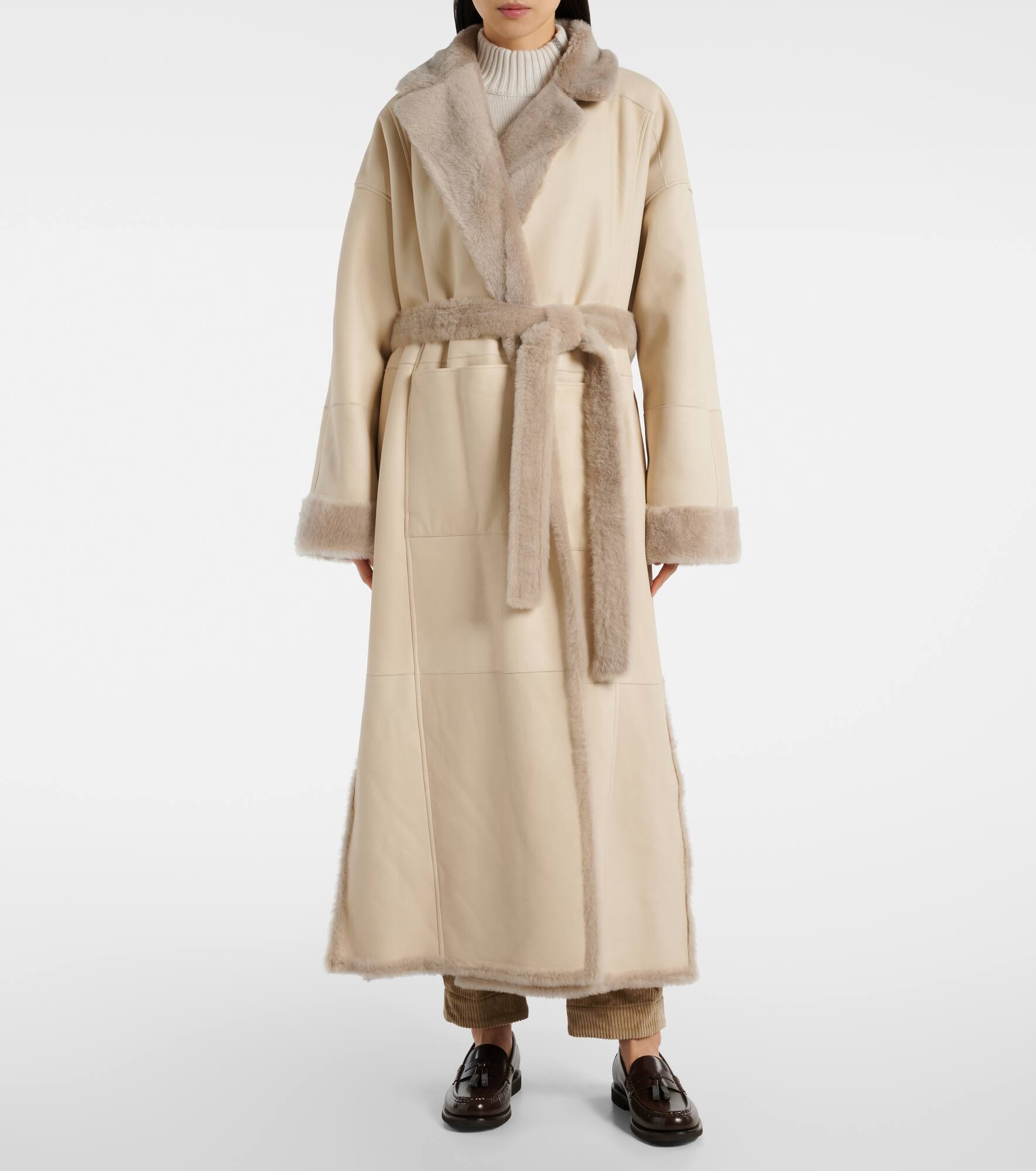 Shearling coat - 7