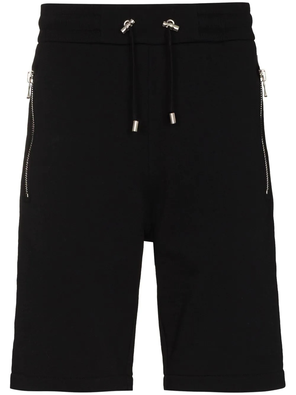 logo-embossed track shorts - 1