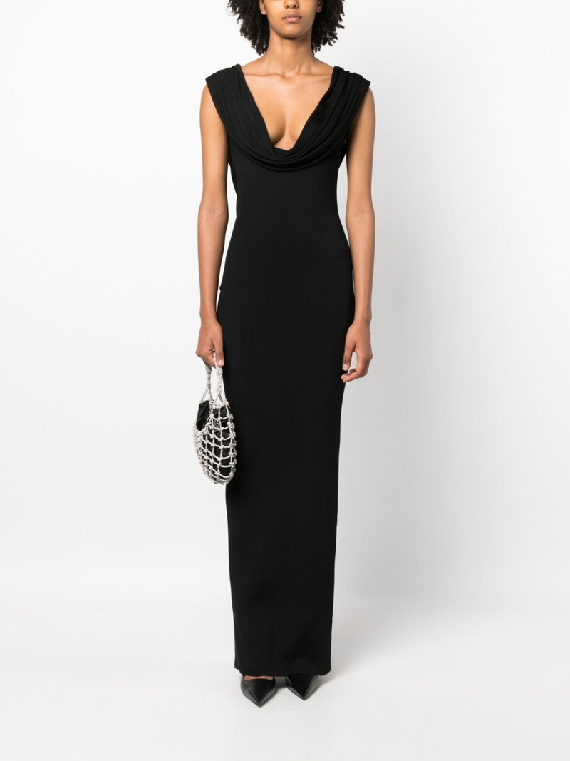 Givenchy Kleid cowl-neck maxi dress outlook