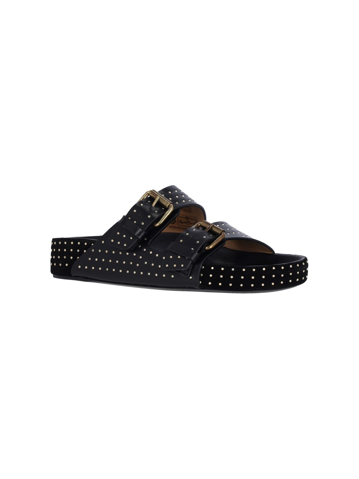 STUDDED DETAIL SANDALS - 2