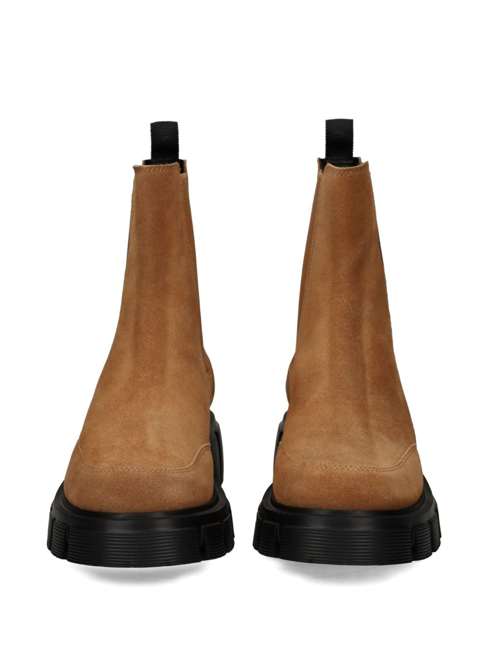logo-print boots - 3