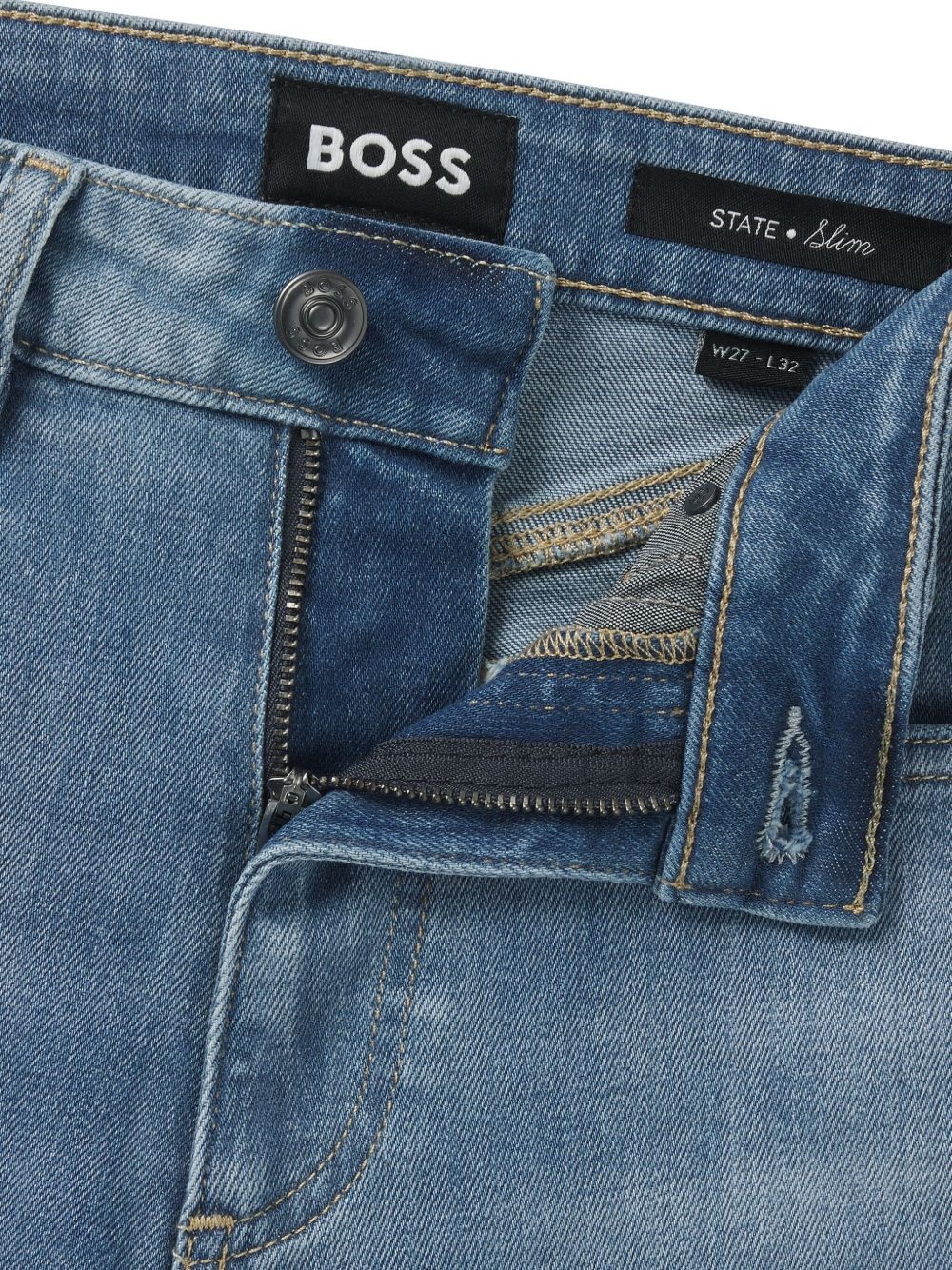 ripped-detail jeans - 6
