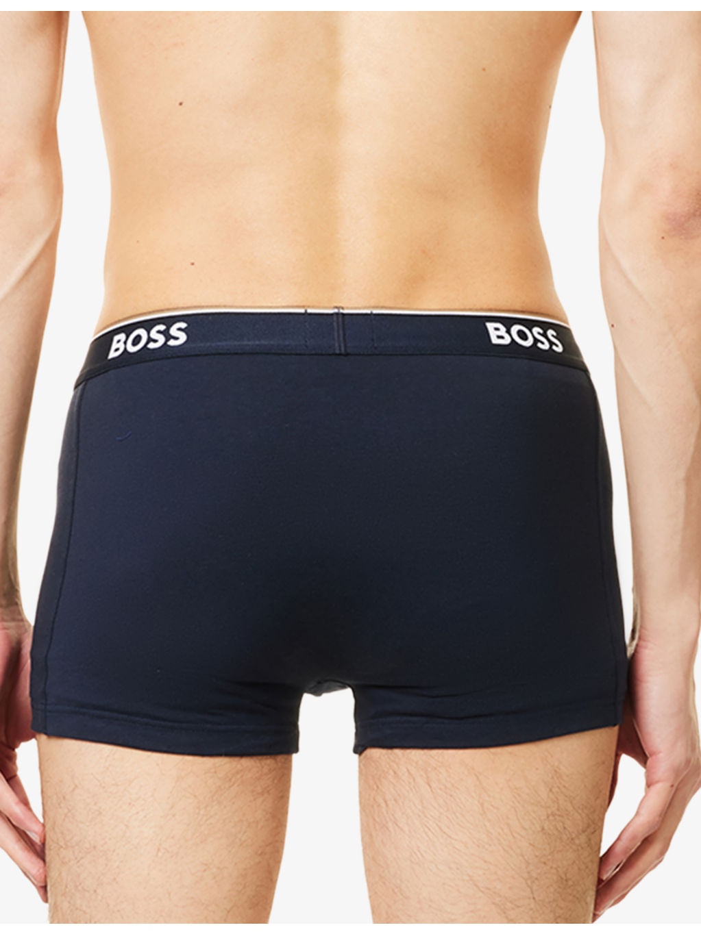 Power Logo-Waistband Stretch-Woven Trunks - 3