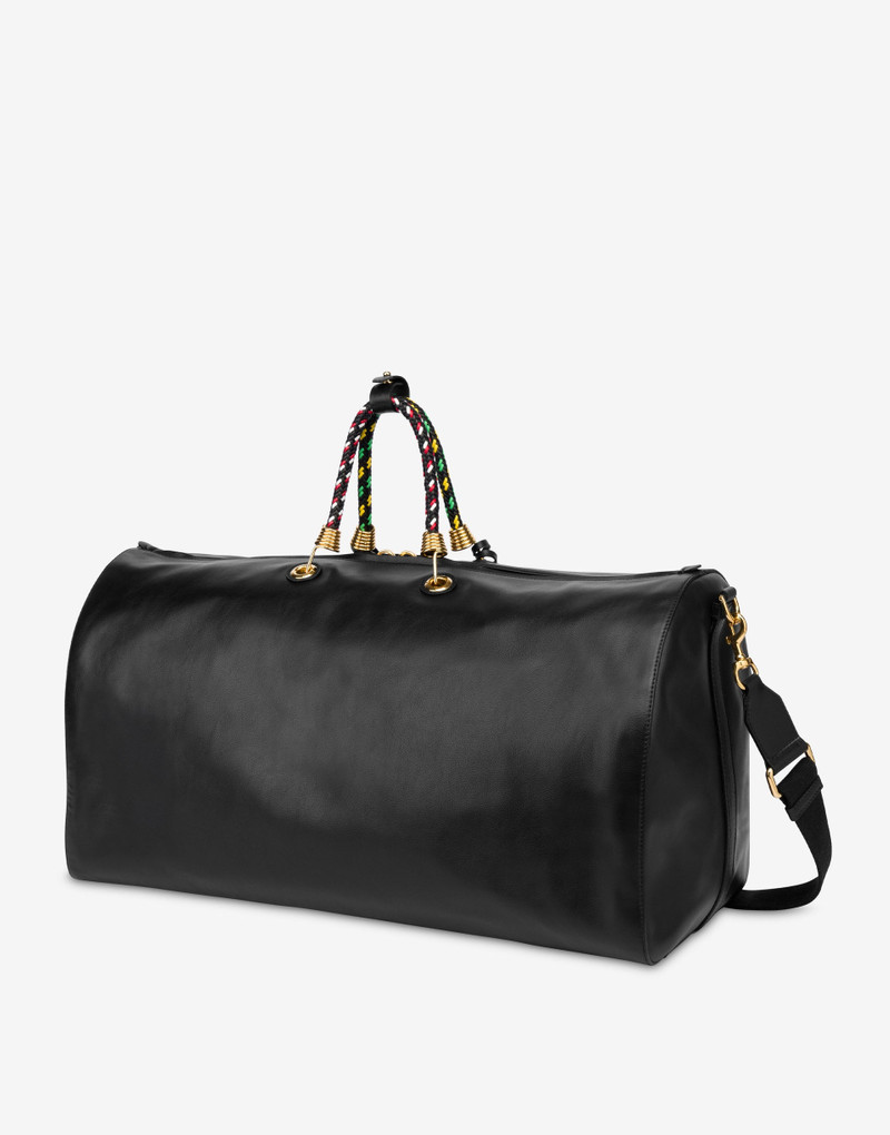 LARGE BRAIDED CORD BOSTON BAG 1