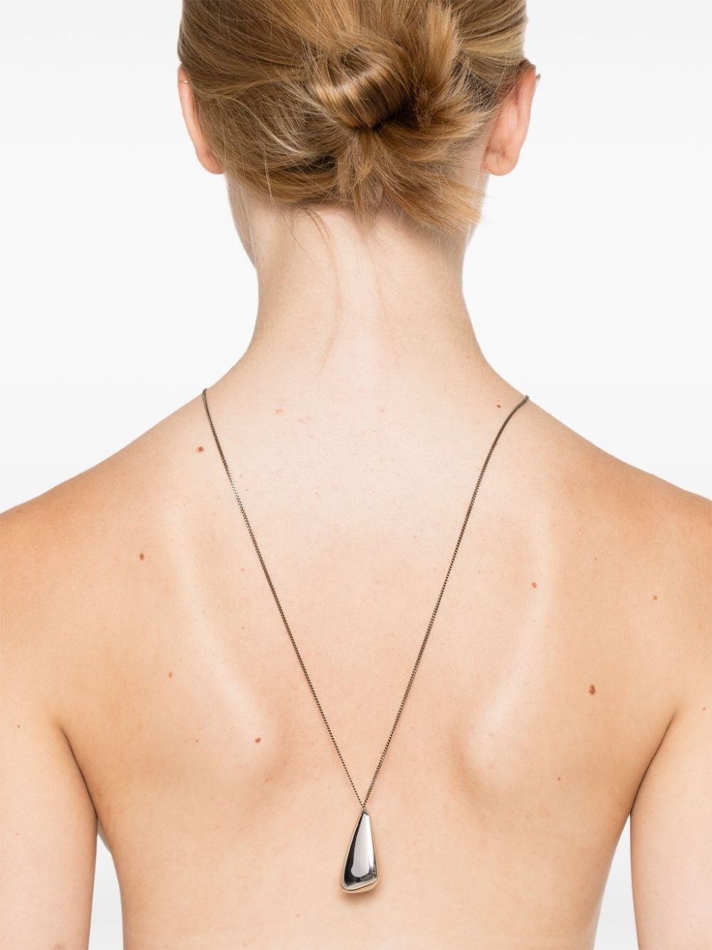 Claw logo-charm necklace - 2