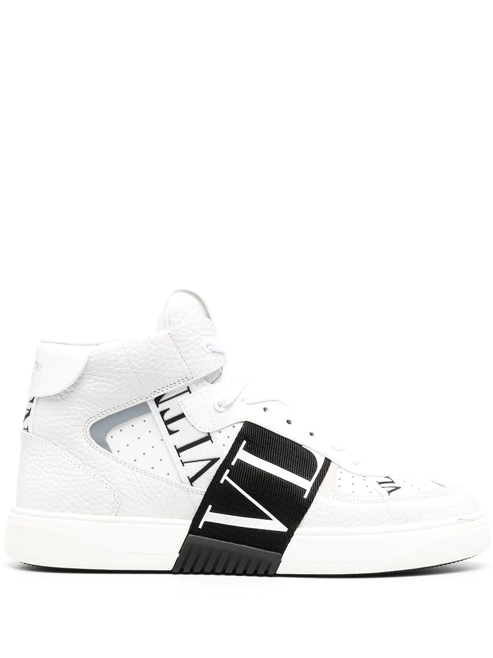 VLTN print band sneakers - 1