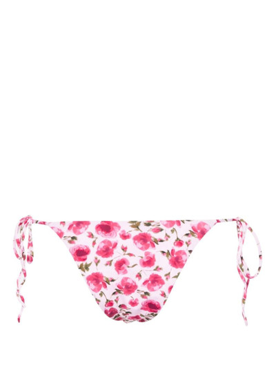 MAGDA BUTRYM rose-print bikini bottoms outlook