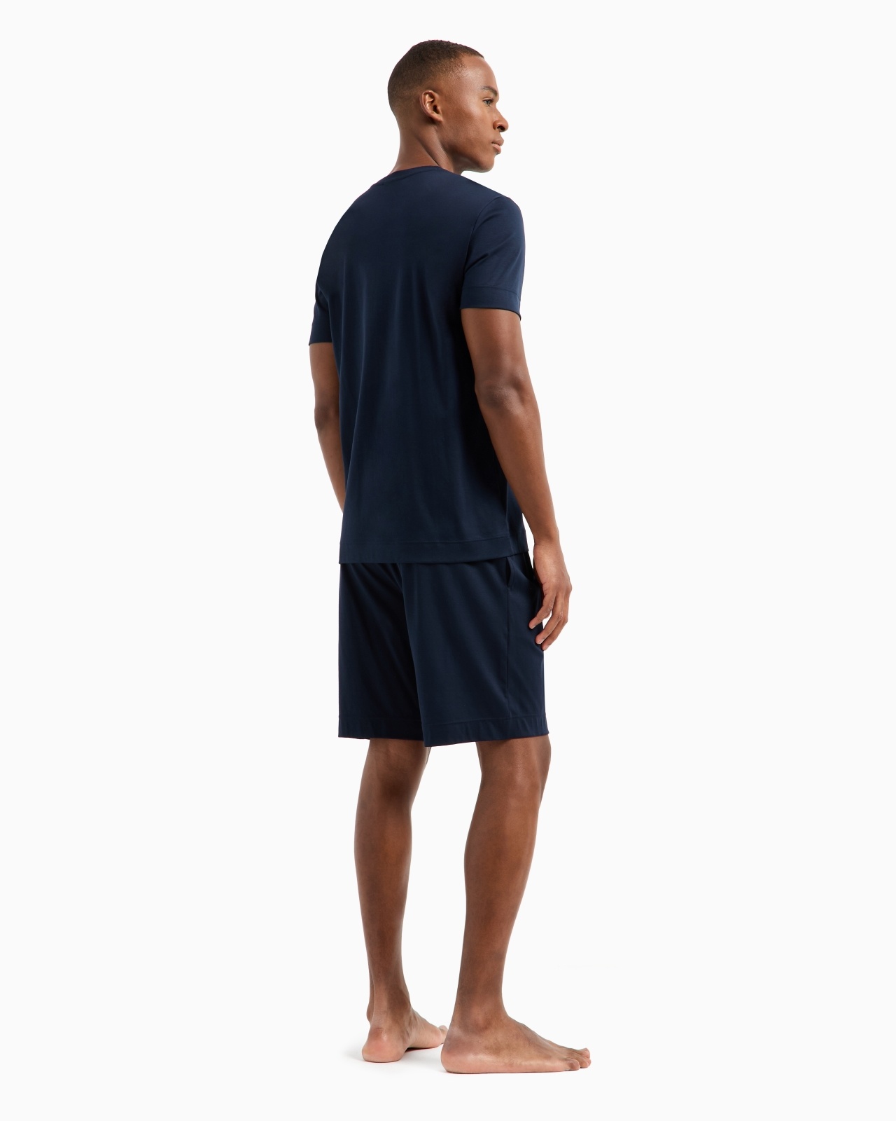 DELUXE JERSEY PYJAMAS WITH BERMUDA SHORTS - 3