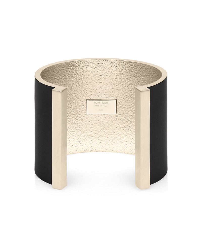 MATTE LACQUERED BRASS FERA CUFF 1