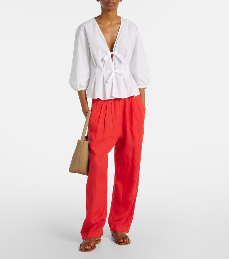 velvet Riri cotton poplin blouse outlook