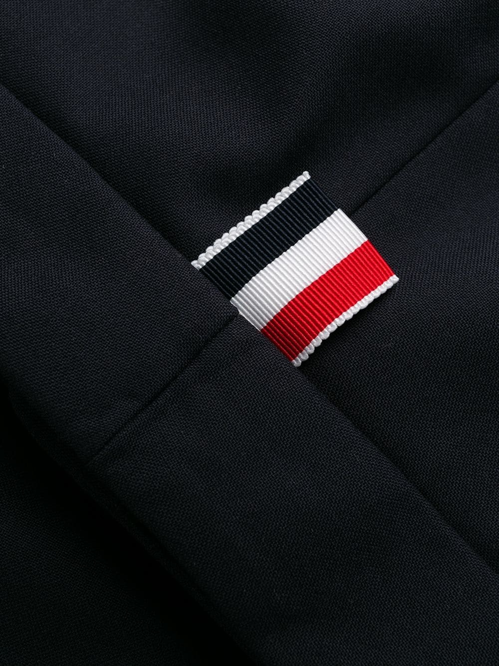 plain weave 4-Bar skinny trousers - 7