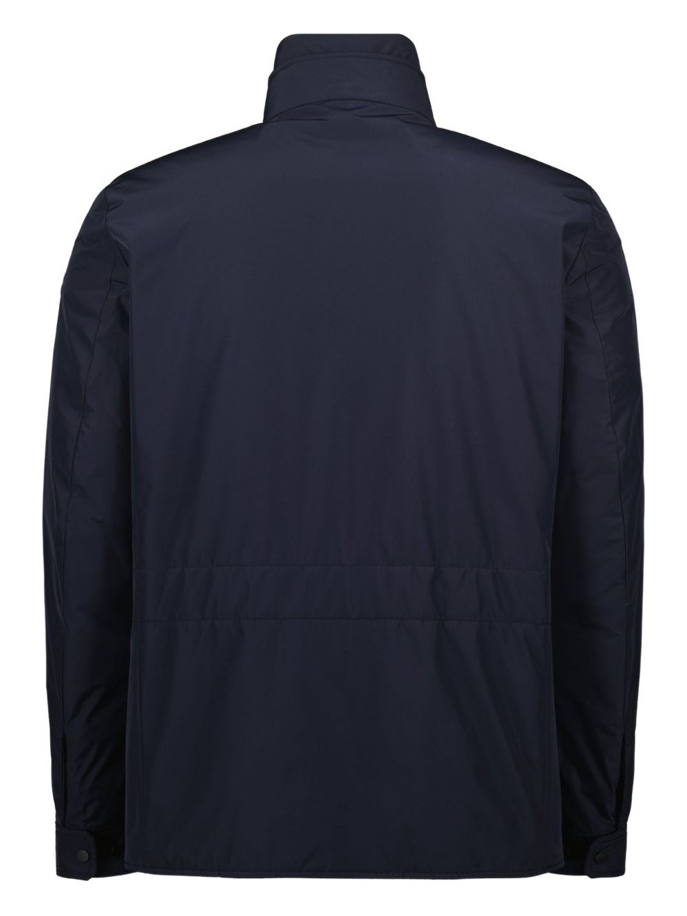 high-neck buttoned jacket - 2