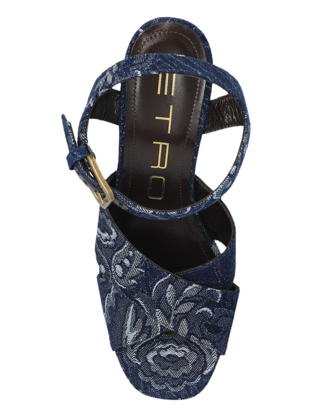 denim sandals - 6