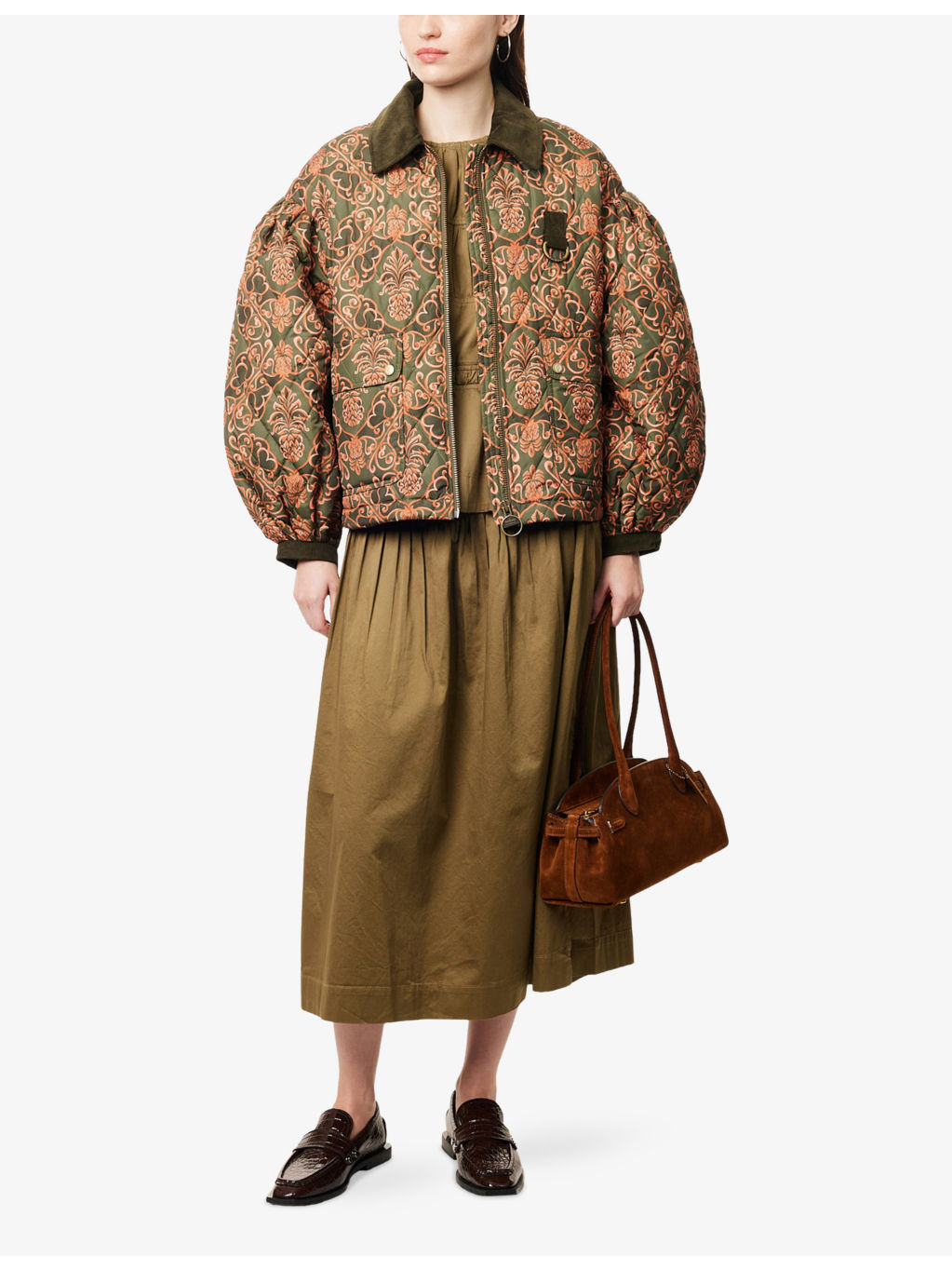 Barbour x FARM Rio Luisa Quilted Jacket - 2