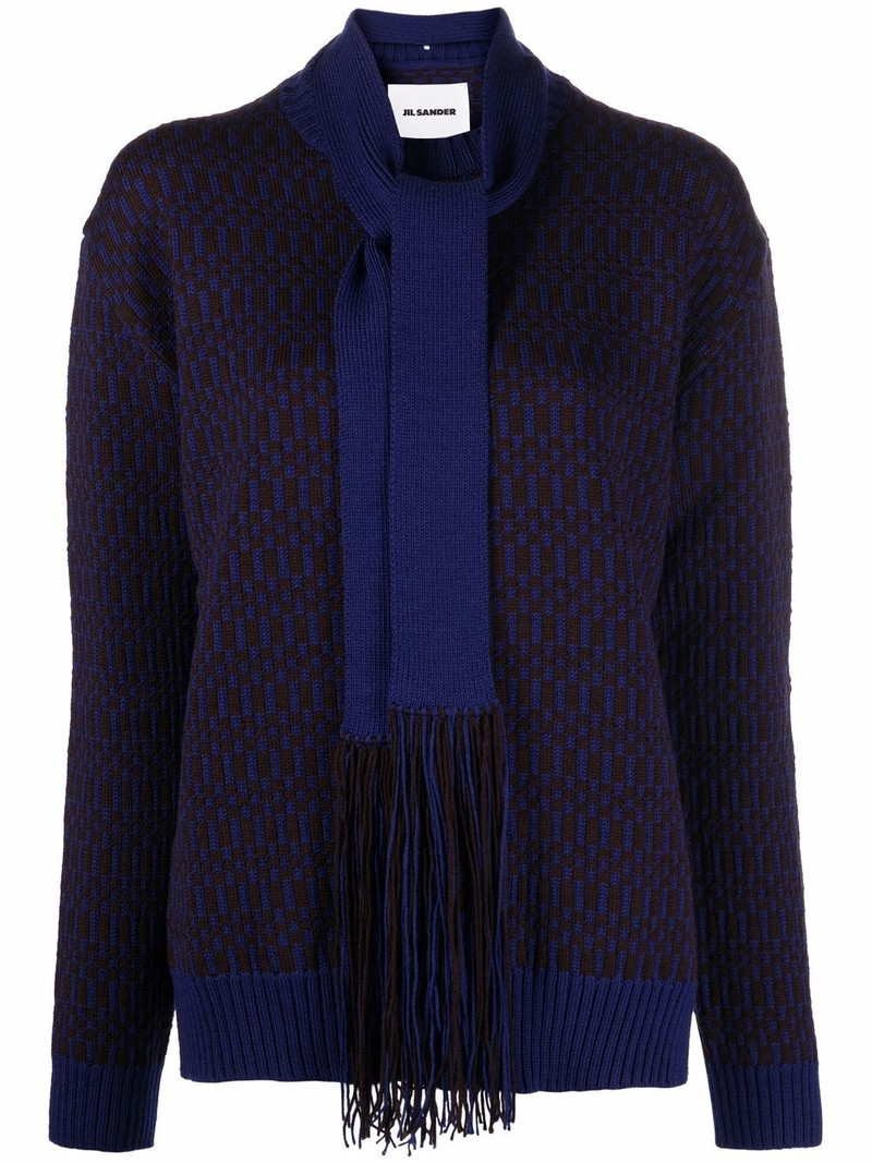intarsia-knit jumper 1