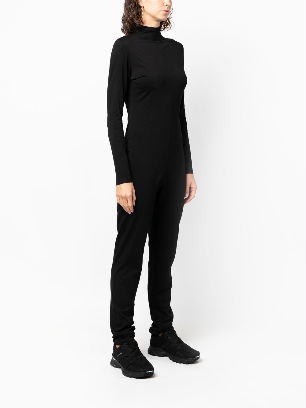 Funnel neck logo jumpsuit - 3
