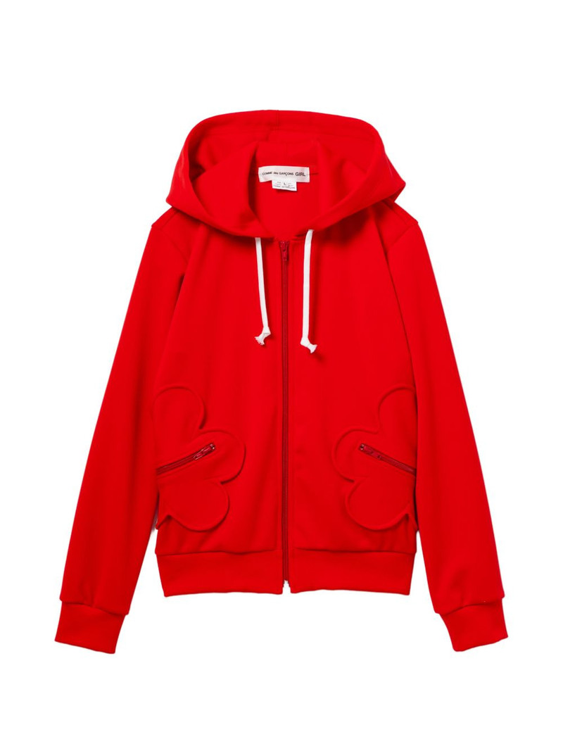zip-up hooded jacket 1