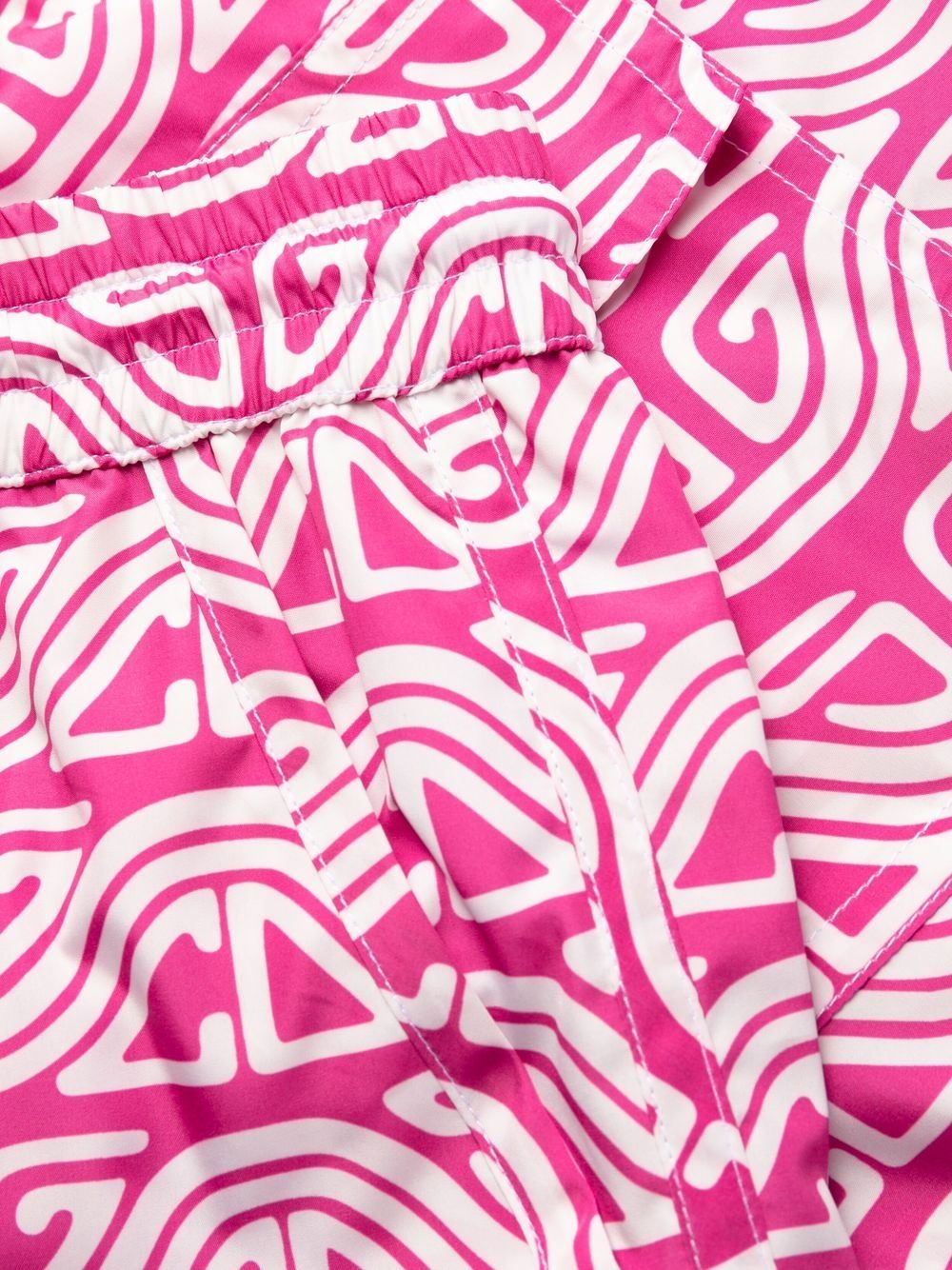abstract-print swim shorts - 3