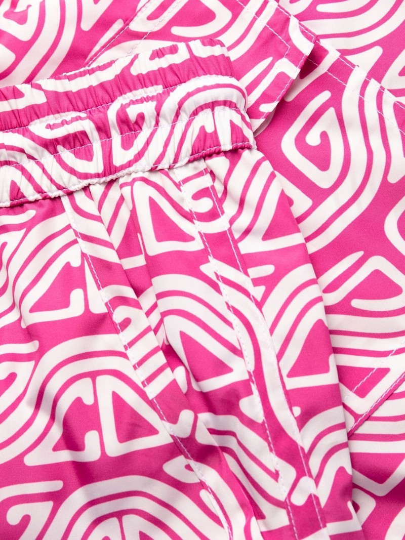 abstract-print swim shorts 3