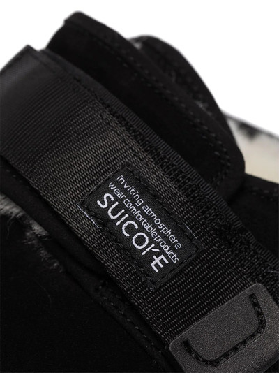 Suicoke Zavo shearling-trim slippers outlook